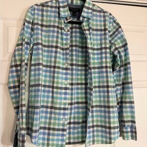 Banana Republic Multicolor Plaid Button Down Shirt